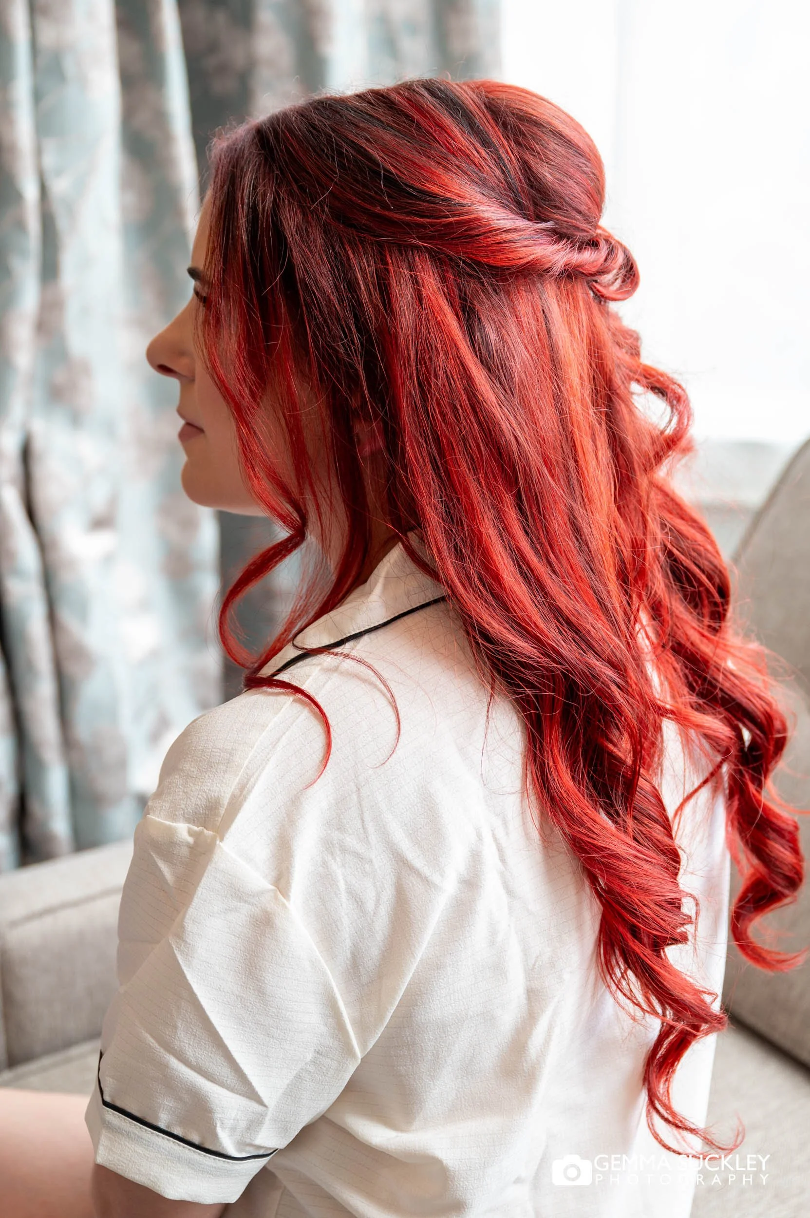 bridal hair