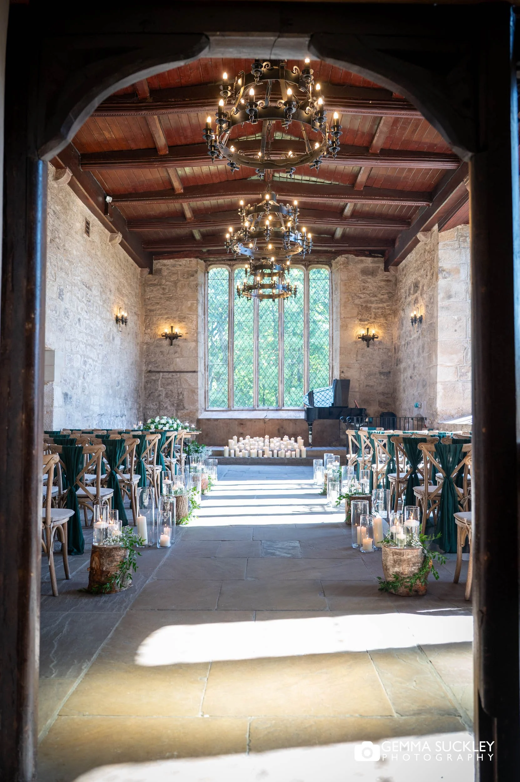 inside the priests house dressed for priests house