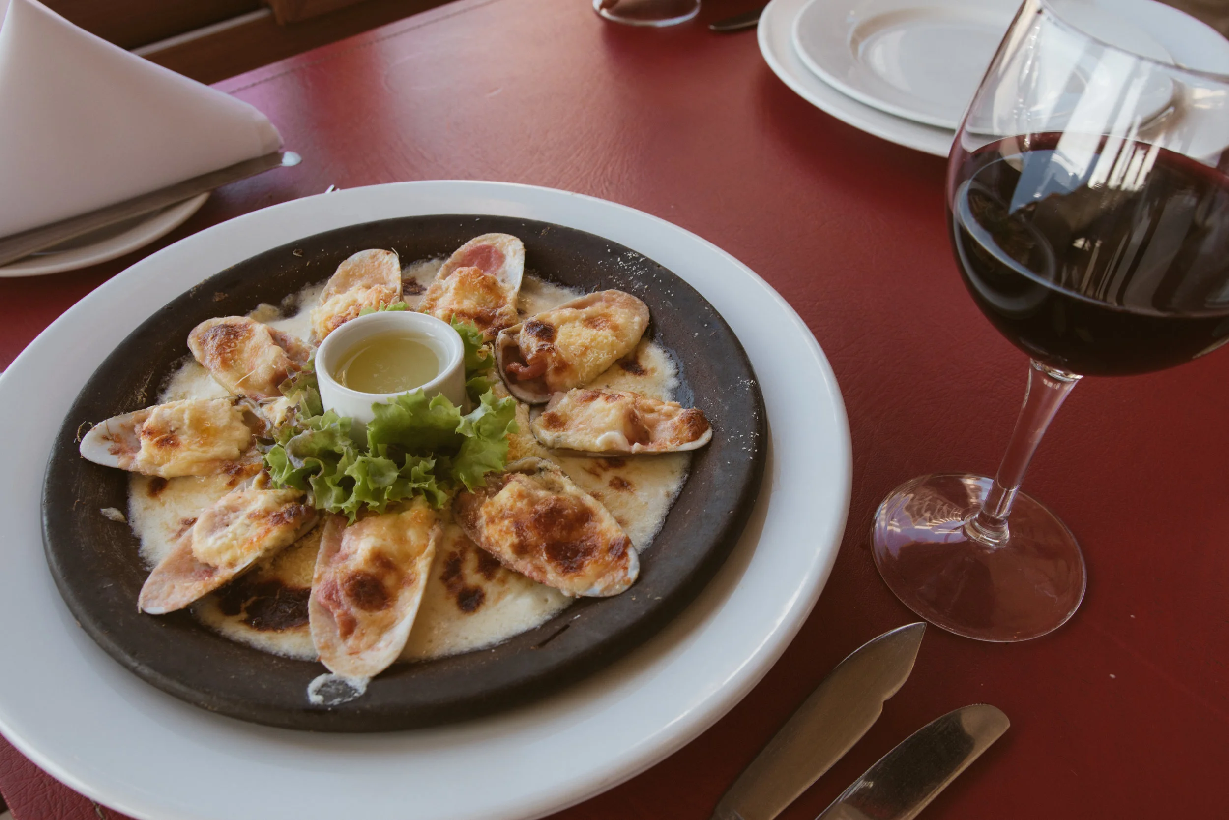 Nuestra versión de la clásica receta, Machas a la Parmesana.