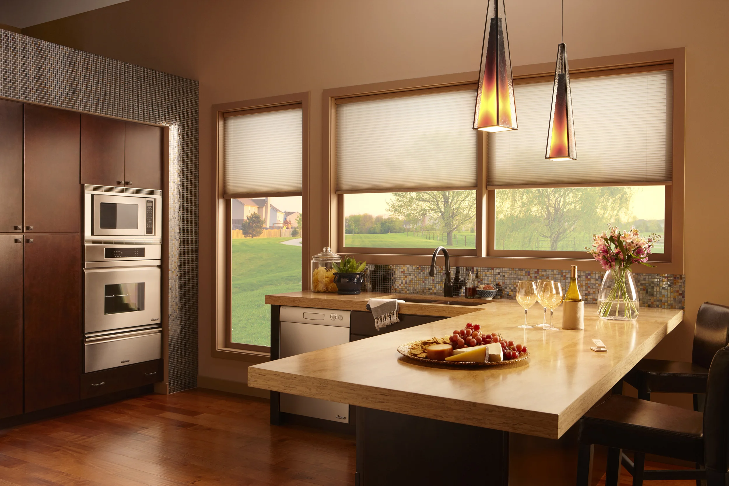 Lighting Controlled Kitchen