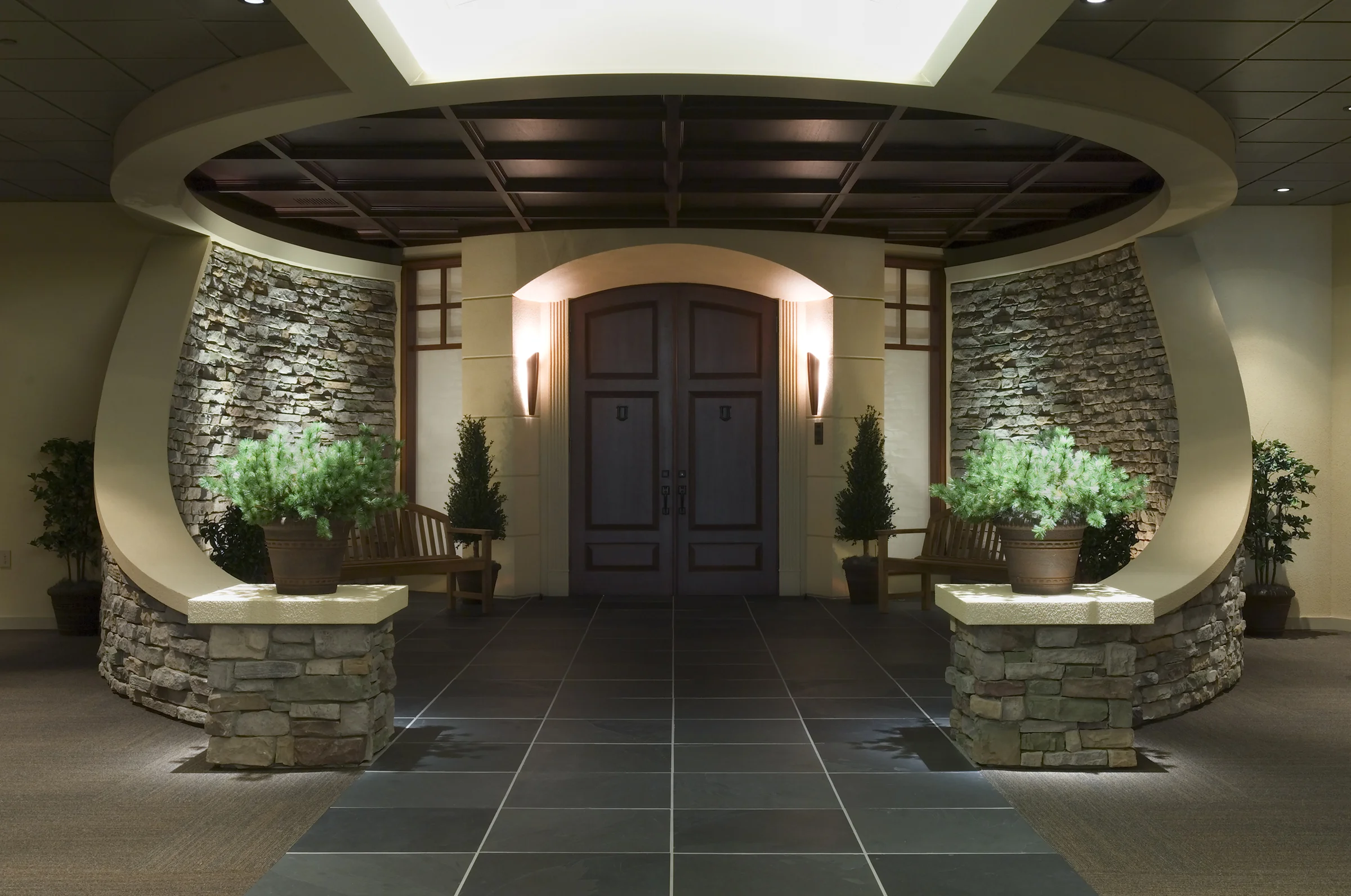 Open Front Door Entrance