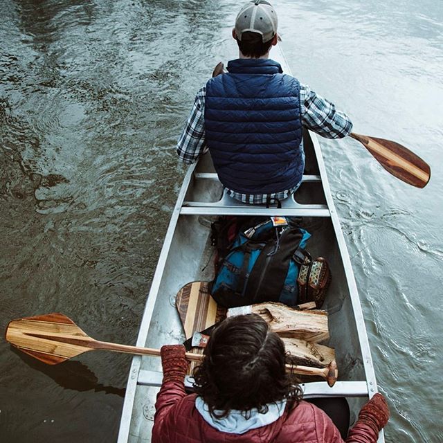 Paddling in the winter is such a different experience than in the summer. There is a silence in the woods that makes it feel like time has stopped. All you hear is the running of the water and the paddle in the water. It is one of my favorite times t