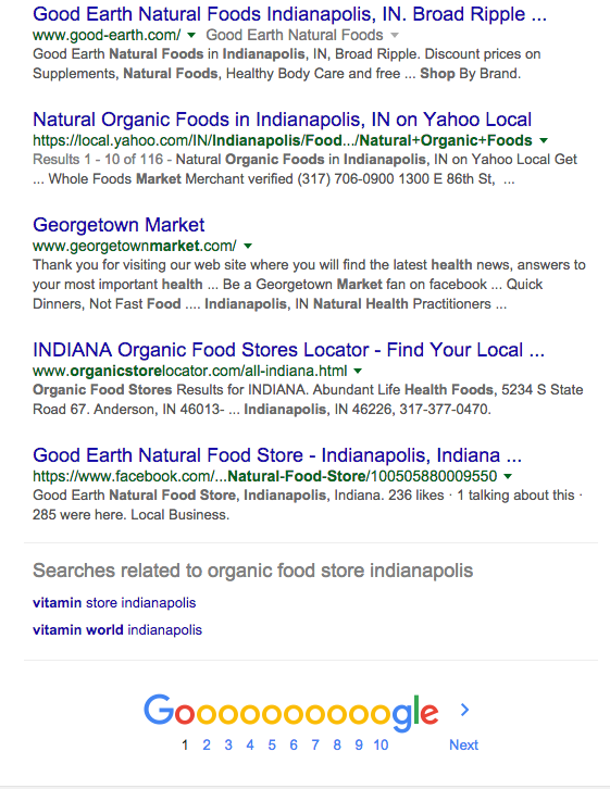 Good Earth Natural Food Co