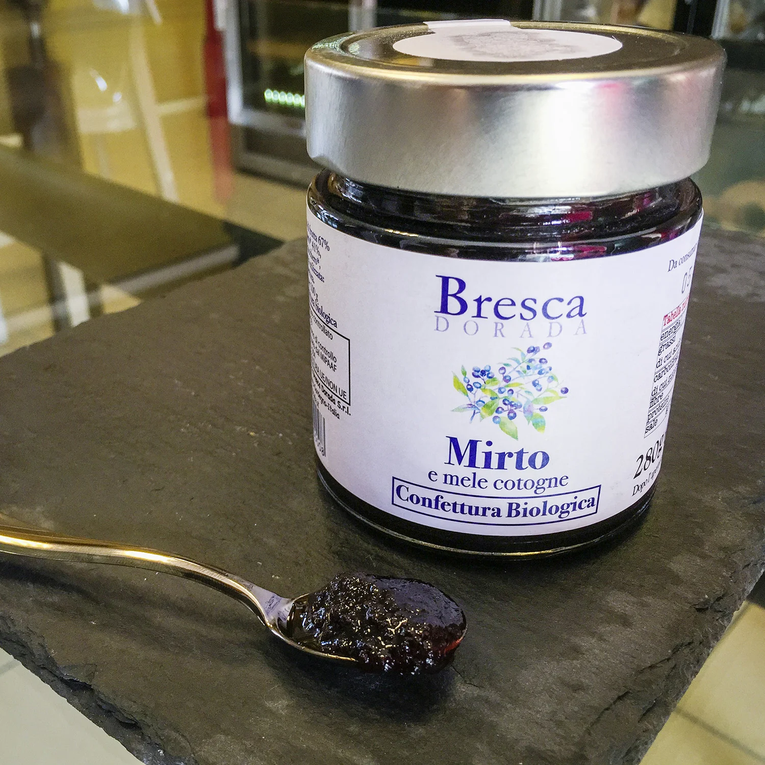 Confettura Biologica di Mirto e Mele Cotogne