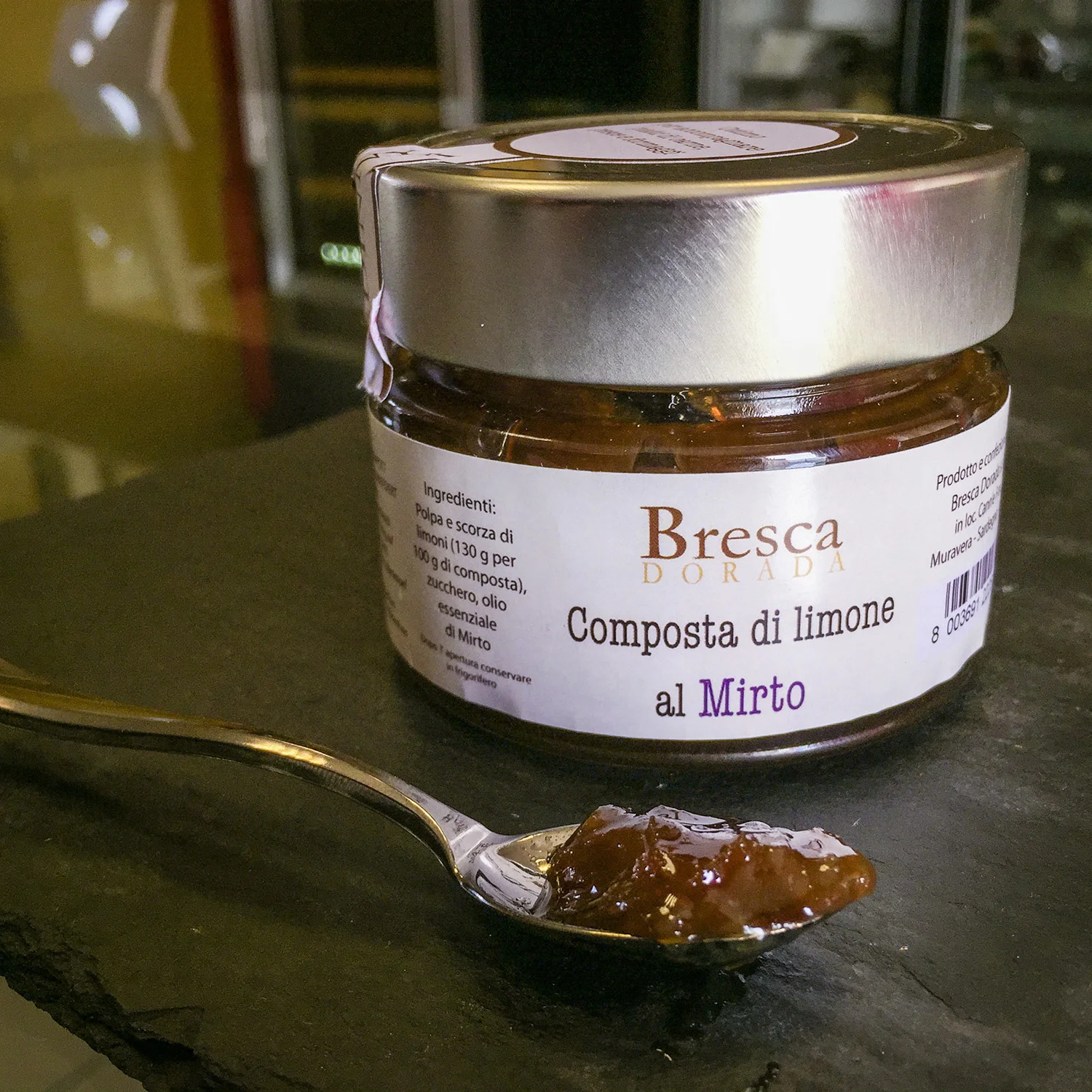 Composta di Limone al Mirto