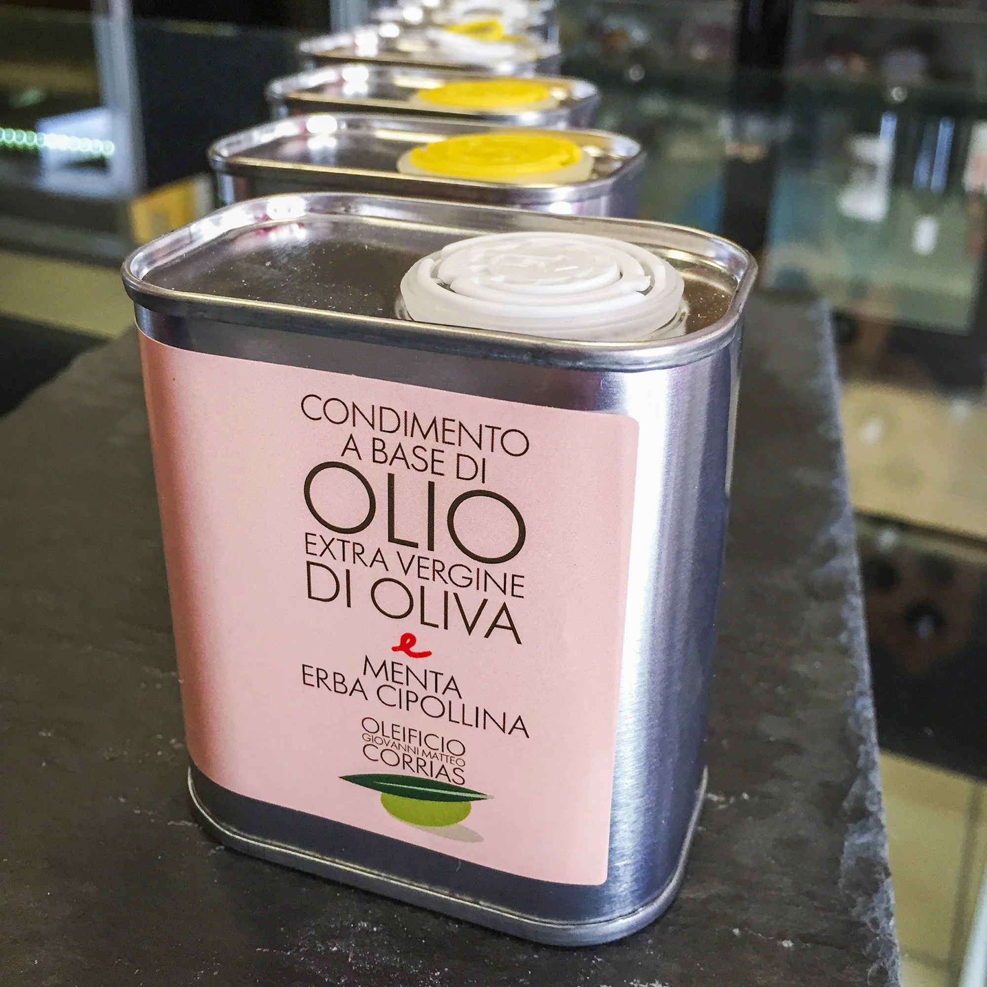 Condimento Olio e Menta - Erba Cipollina