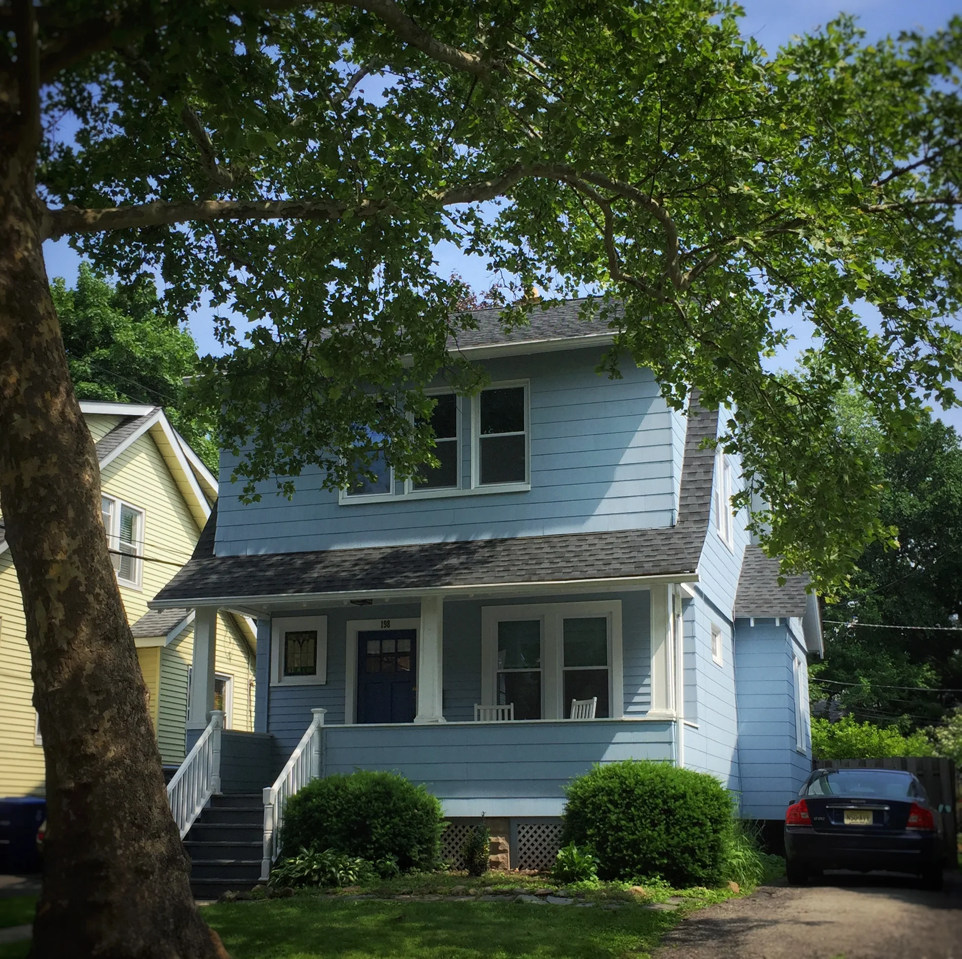 Our humble abode in South Orange, New Jersey