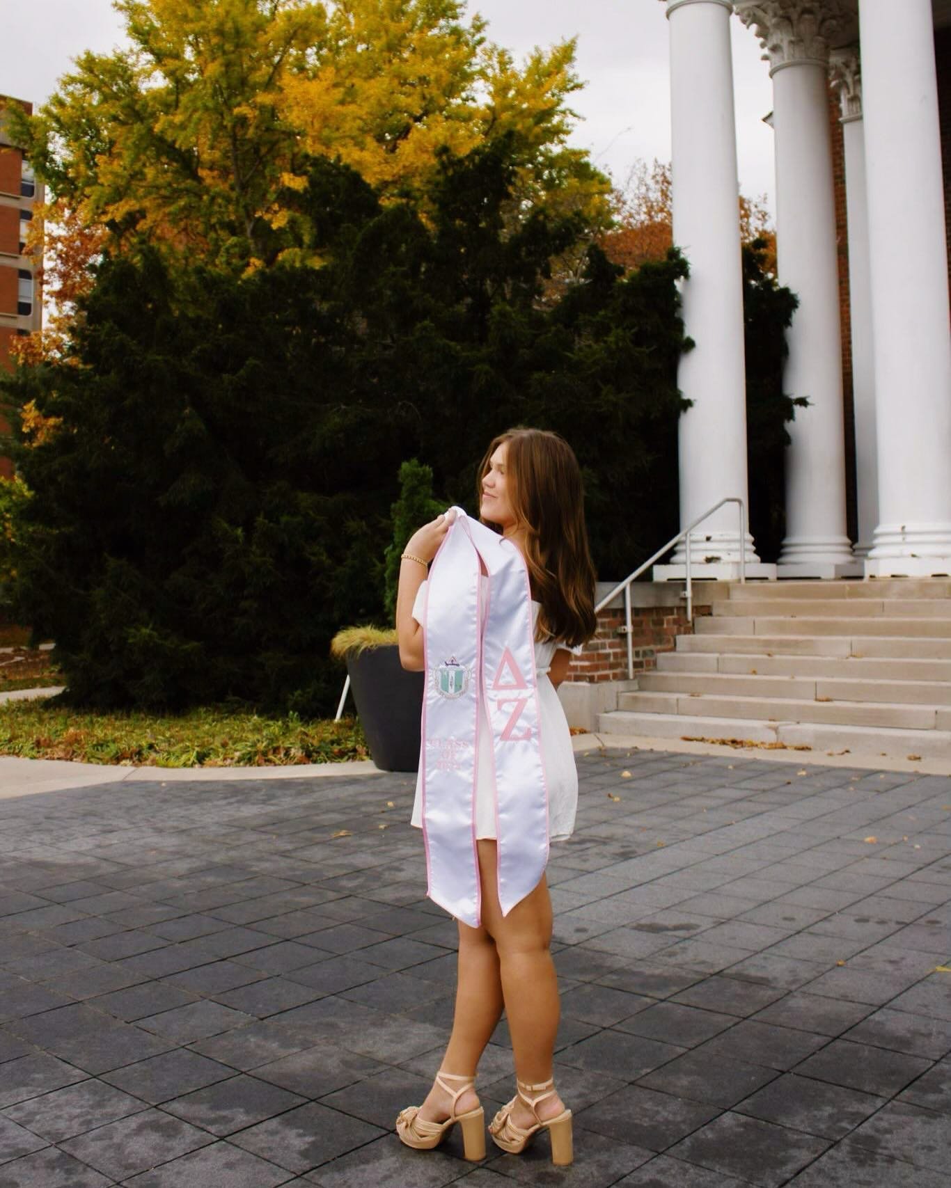 Senior Sunday 🎓💙

Senior, Mary Gerstle, is graduating this December with a degree in Nursing! We are so proud of her and thankful for everything she has done for Delta Zeta &lt;3 

&ldquo;My love letter to alpha theta, feeling bittersweet and grate