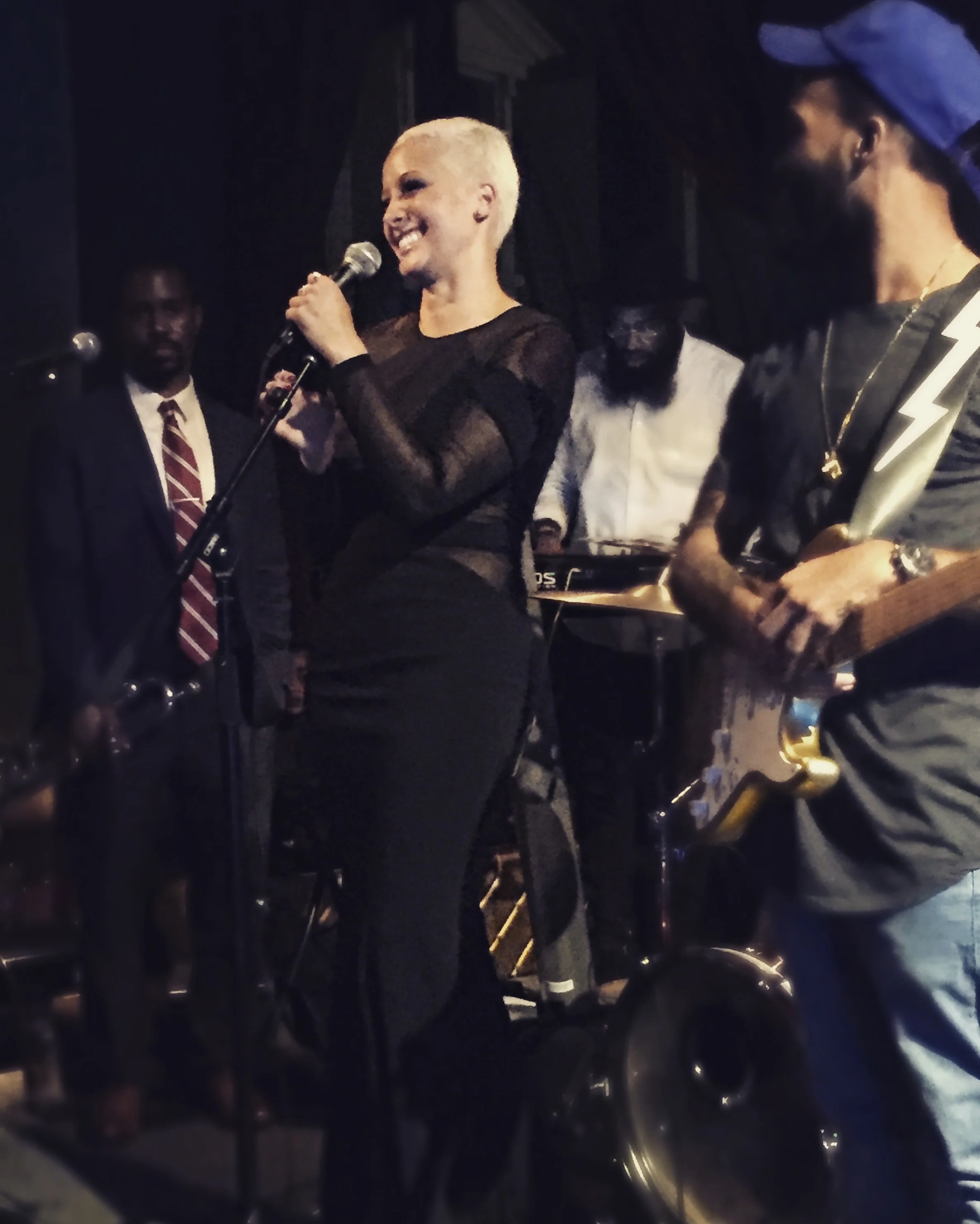  Allison Balanc and Johnny Graham &amp; The Groove at the W Hotel DC. 