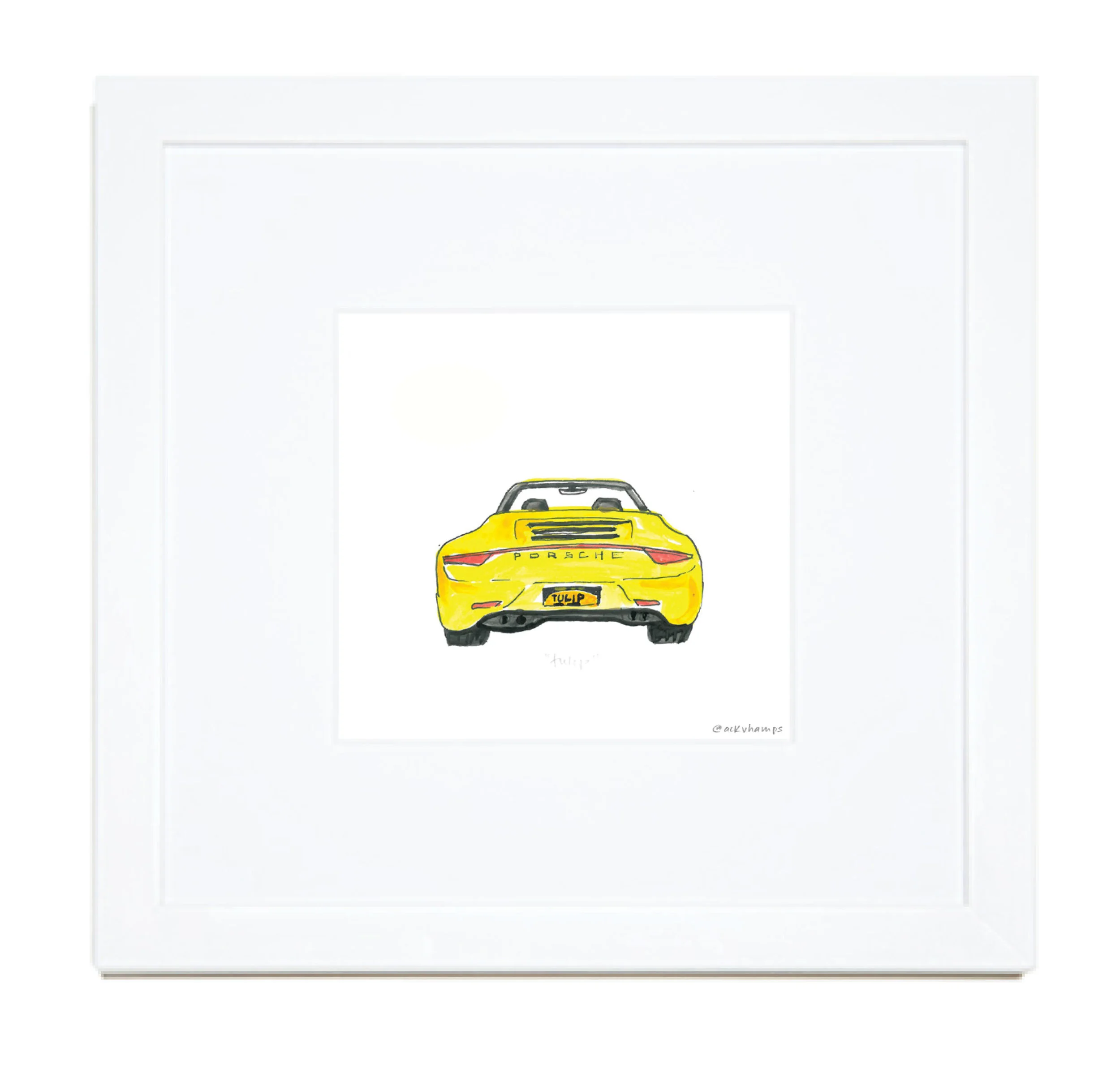 Daffy17Porsche_10x10frame.jpg