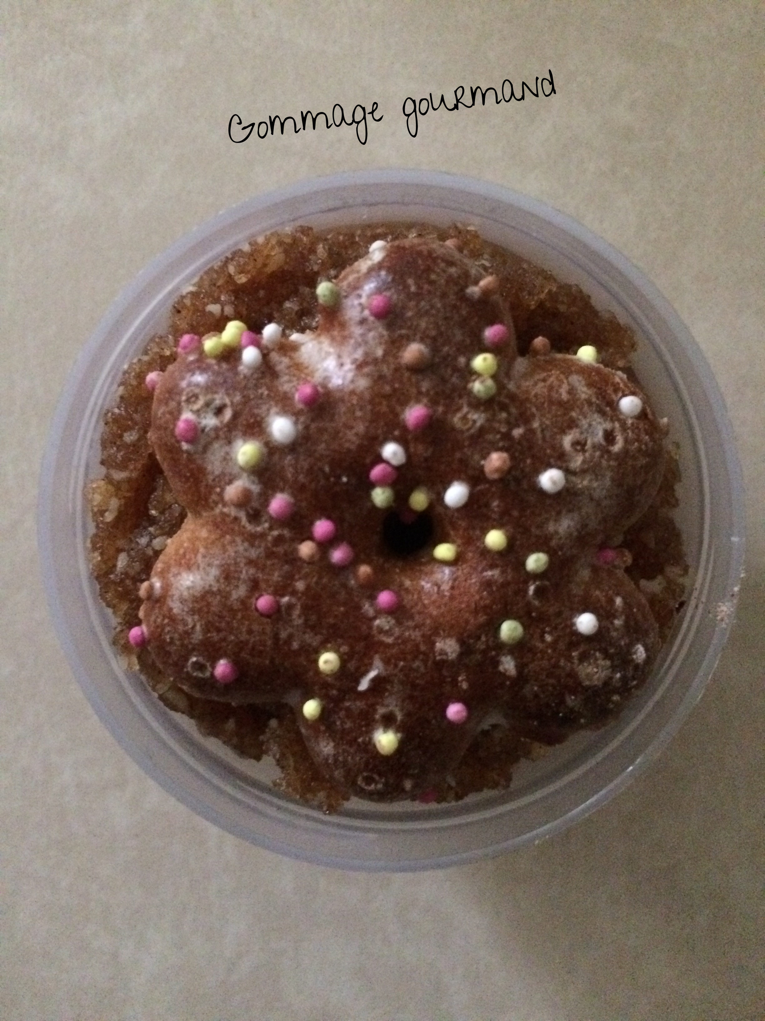 Gommage sucre