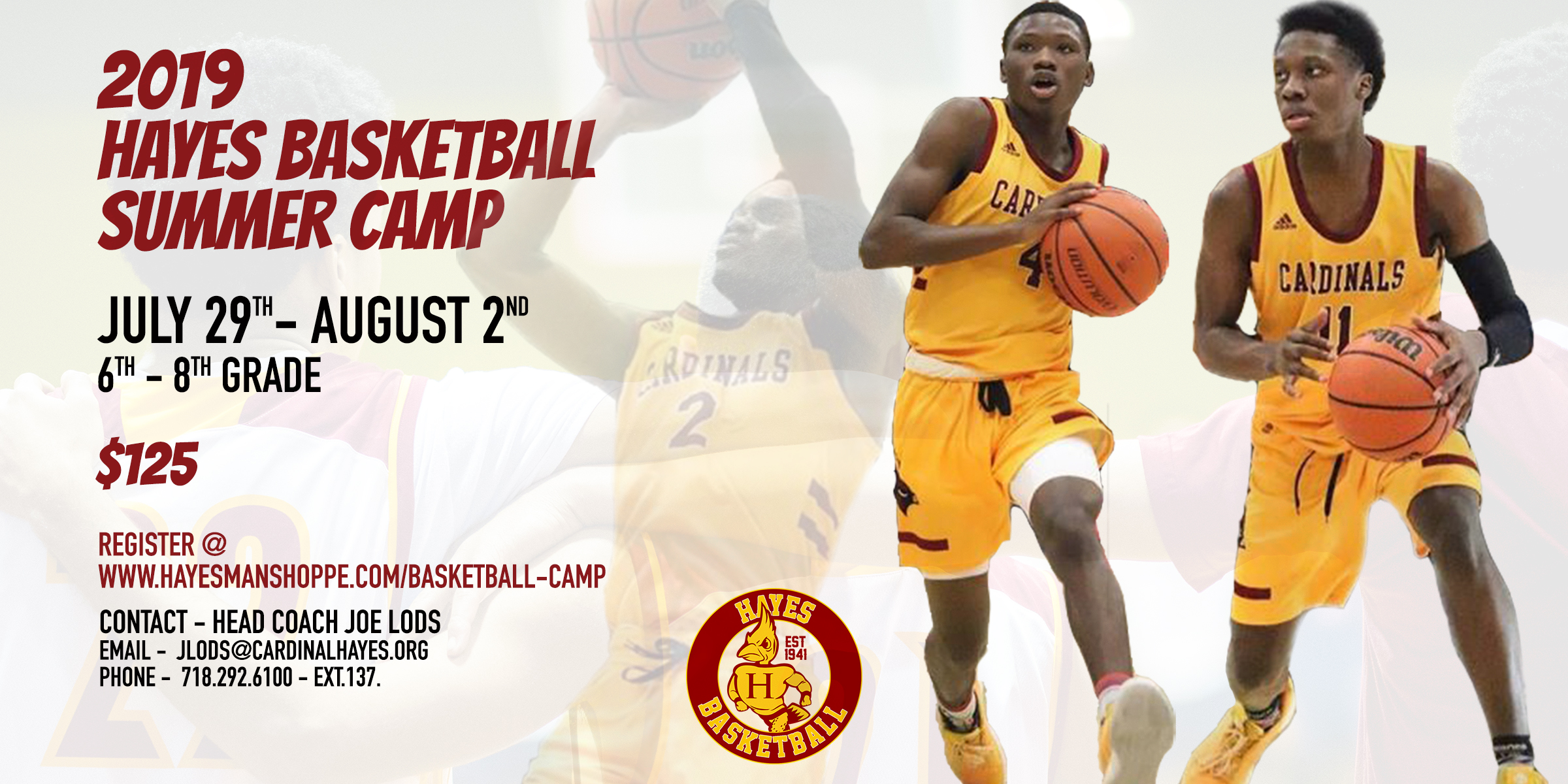 Hayes Basketball Camp The Hayesman Shoppe