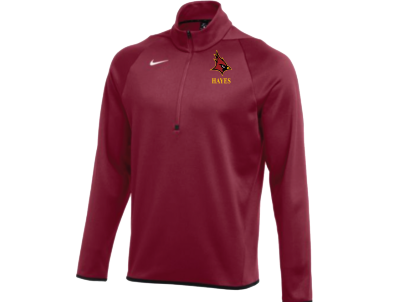 NIKE CARDINAL THERMALS 1/4 ZIP TOP $65.00