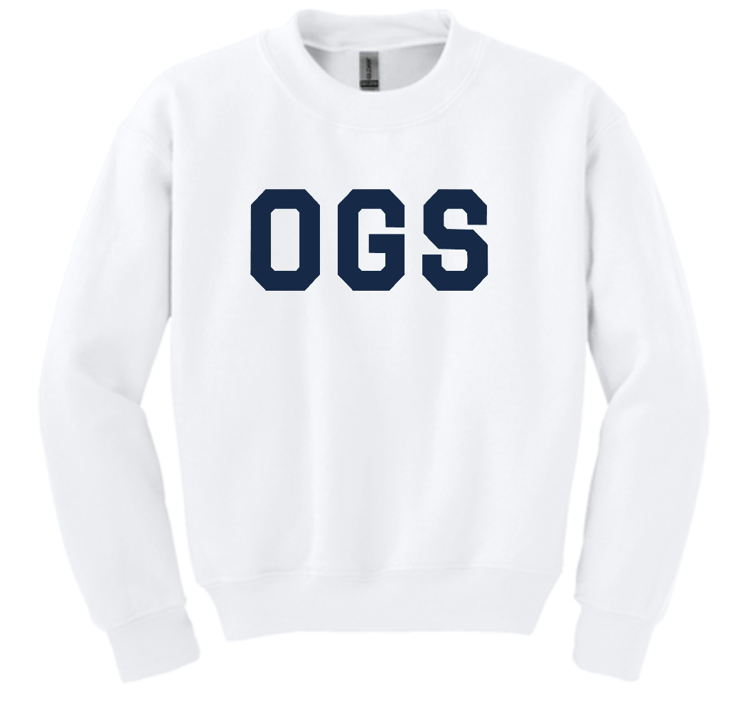 Old Greenwich School White Sweatshirt **Tackletwill**
