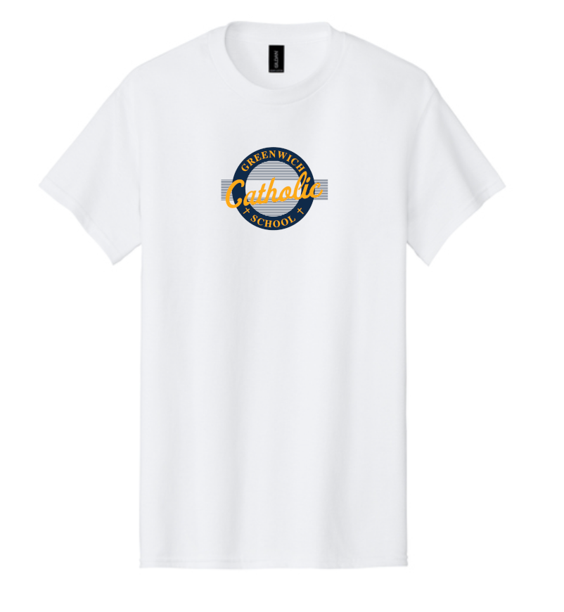 Greenwich Catholic White Cotton Tee