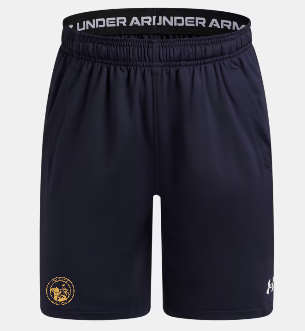 Greenwich Catholic UA Navy Shorts **Youth and Adult**