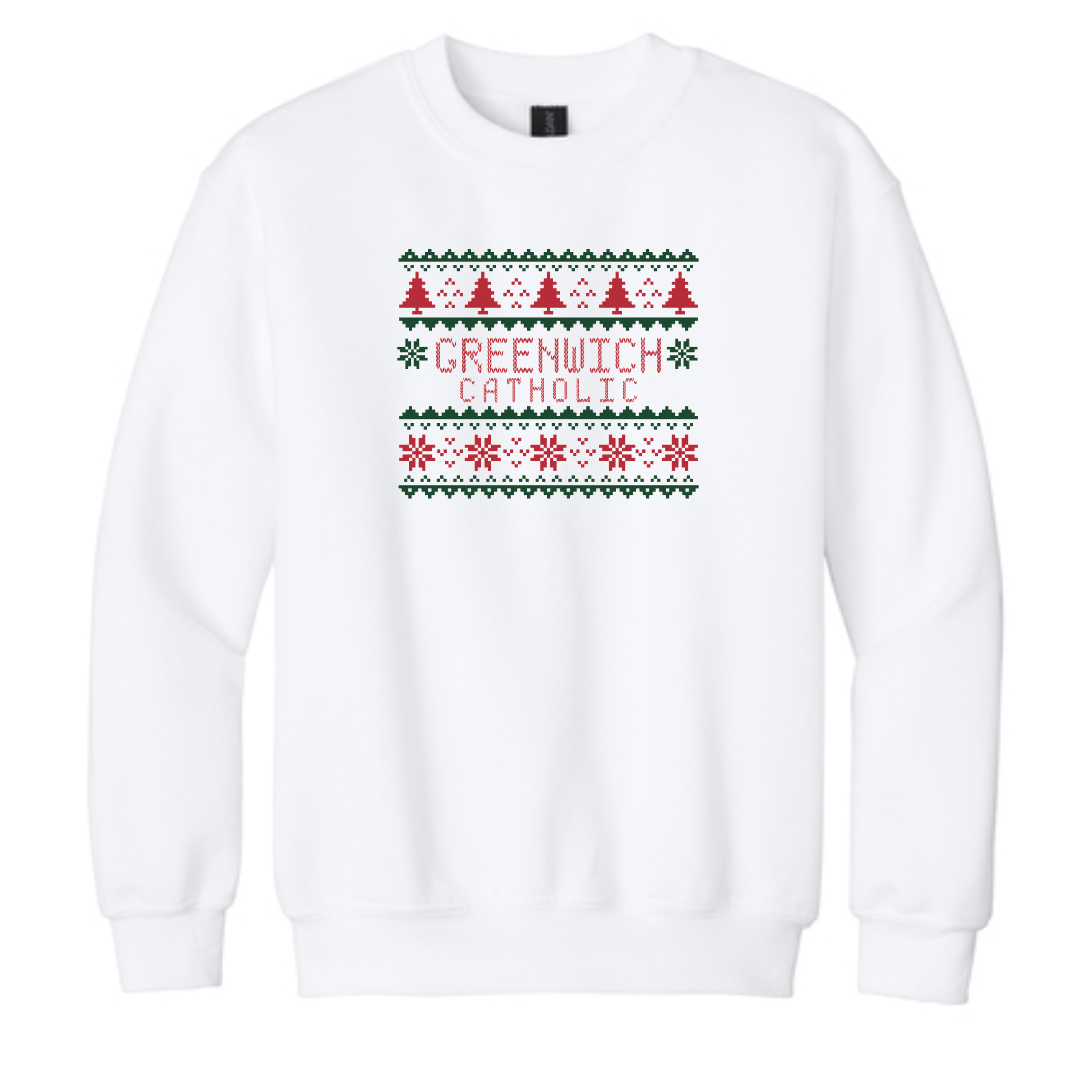 Greenwich Catholic Christmas Sweatshirt