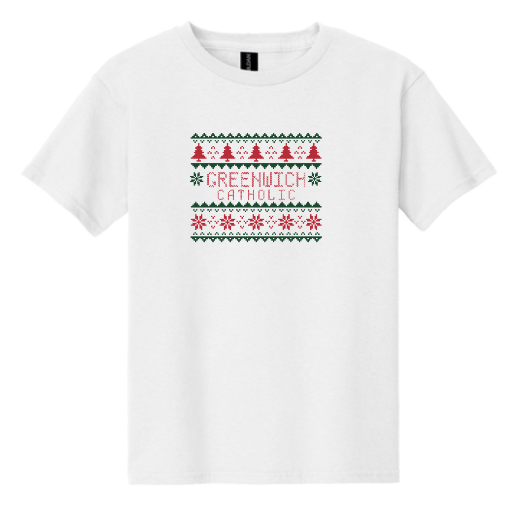 Greenwich Catholic Christmas Tee