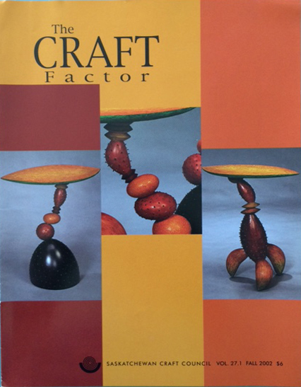 The Craft Factor (TCF) - internationally distributed magazine featuring Michael Hosaluk on the cover.