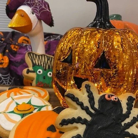 Donut let this silly goose get all the Halloween cookies! Your mission...stop in and buy some before we let this hungry goose eat them all up after Oct.31st.
