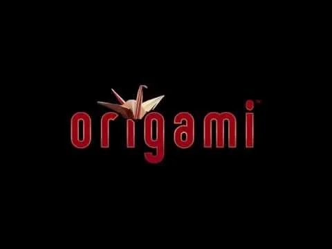Origami TV Rack