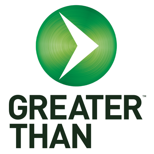 Greater Than Sports Drink logo.png