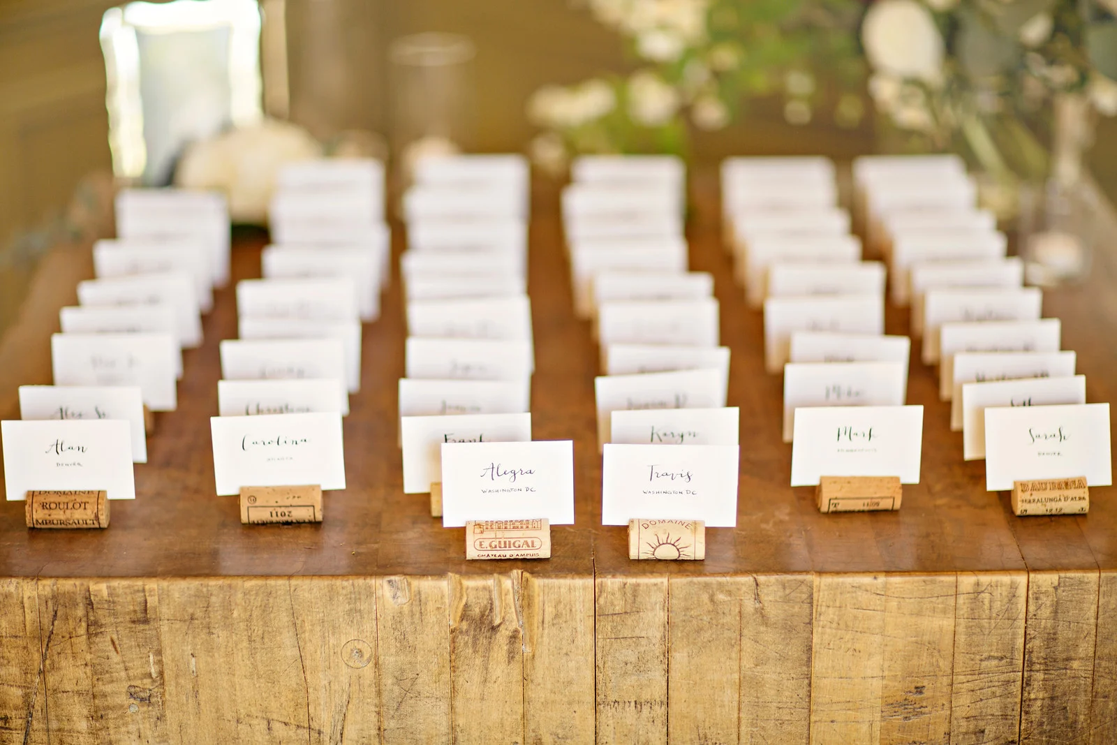 Escort Cards