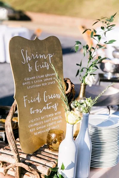 Wedding Menu