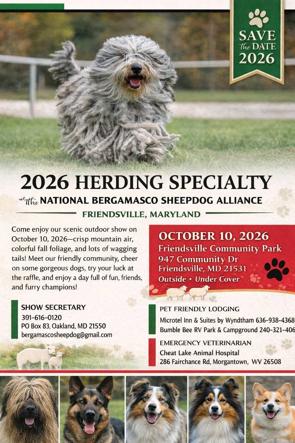 NBSA herding specialty