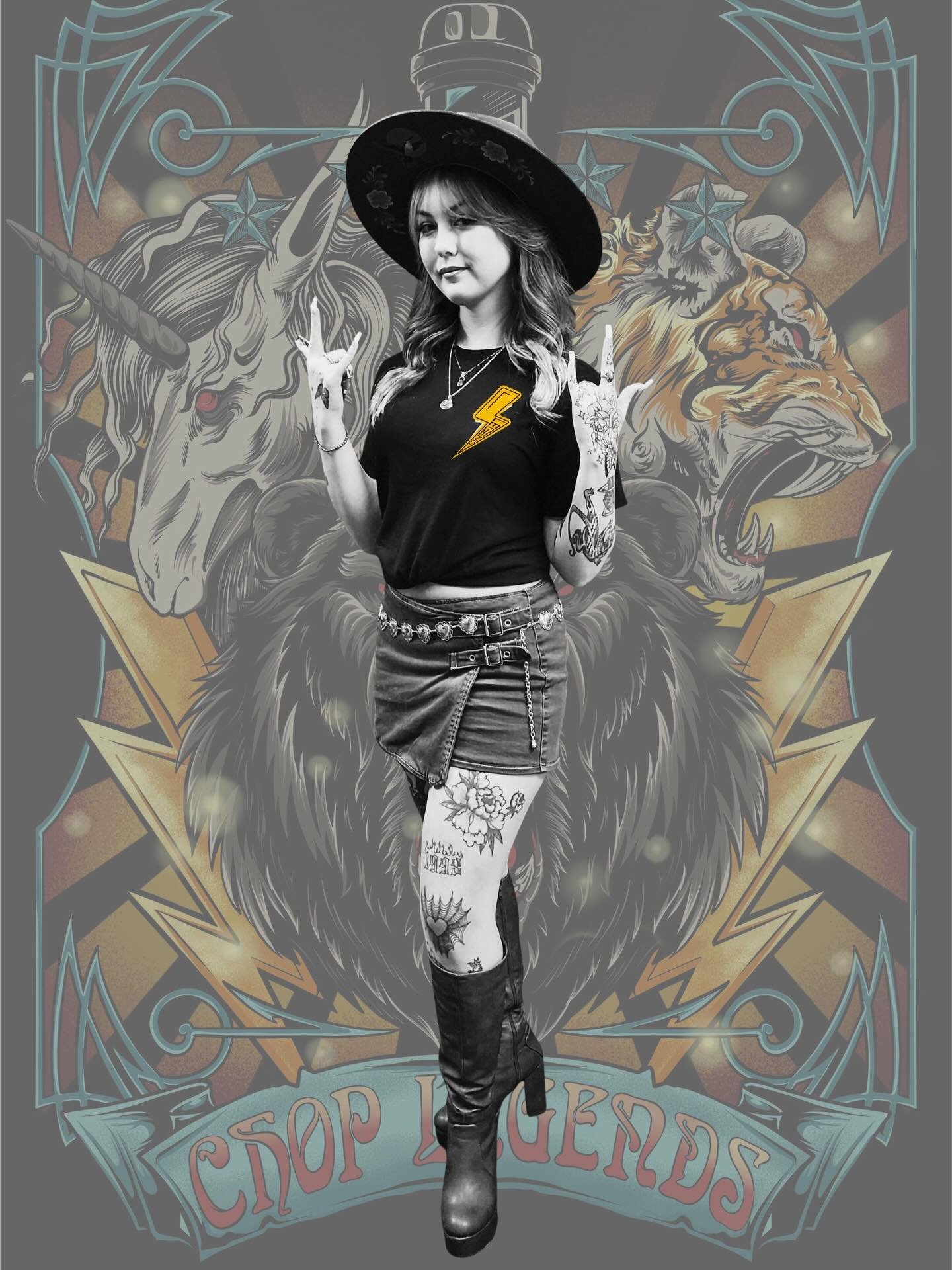 Huge congratulations to Killearns very own Kat on becoming a ⚡️Legend⚡️ Kat has become a huge staple at CHOP Barbershop and we couldn&rsquo;t be more excited to celebrate #chopbarbershop #chopneverstops #beanoriginal