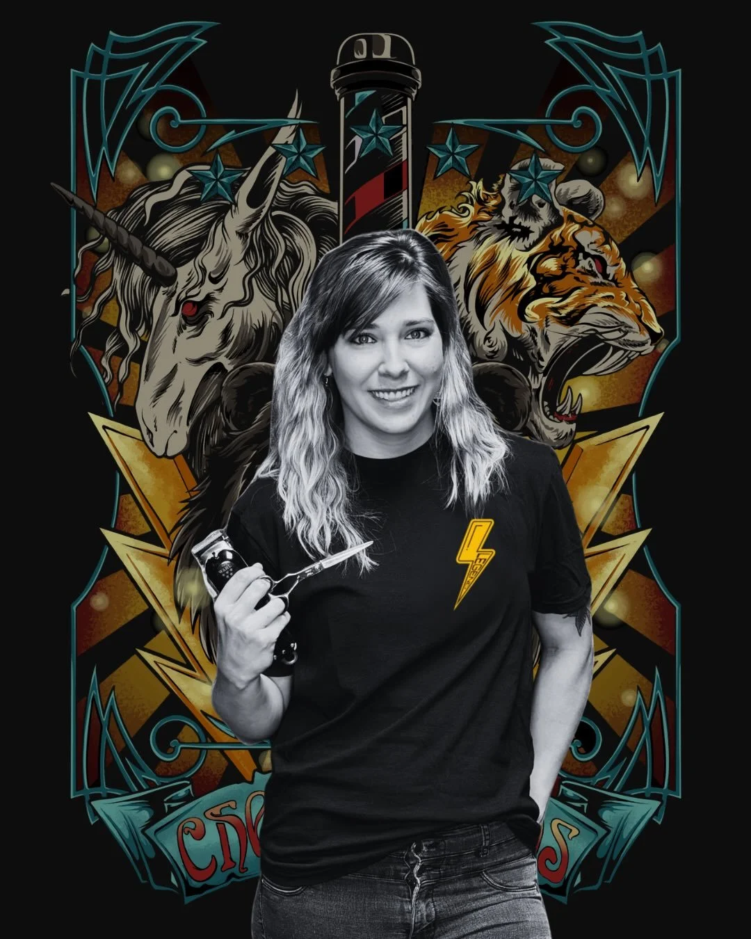 Niceville&rsquo;s finest, no debate. 💈🔥⚡️

Let&rsquo;s Meet and congratulate three of the ⚡️ legends ⚡️ holding it down at CHOP Niceville:

✂️ Ashley Anderson &ndash; One year behind the chair in Niceville and already a client favorite. Precision, 