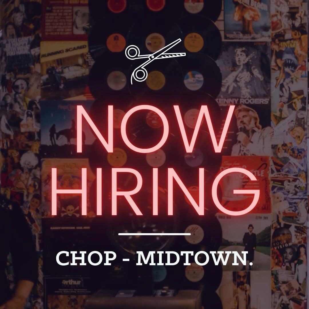 WE ARE HIRING!!!
 
We are looking for Licensed barbers or cosmetologists who are: 

- Strong with fades, tapers, and classic cuts

 - Reliable, professional, and client-focused

 - Team players who take pride in their craft

 What we offer!! - $1,000
