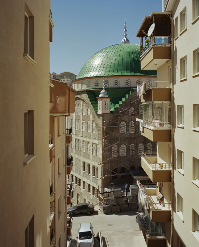 Çiğdem Mosque, in construction, Keçiören, Ankara, 2017
