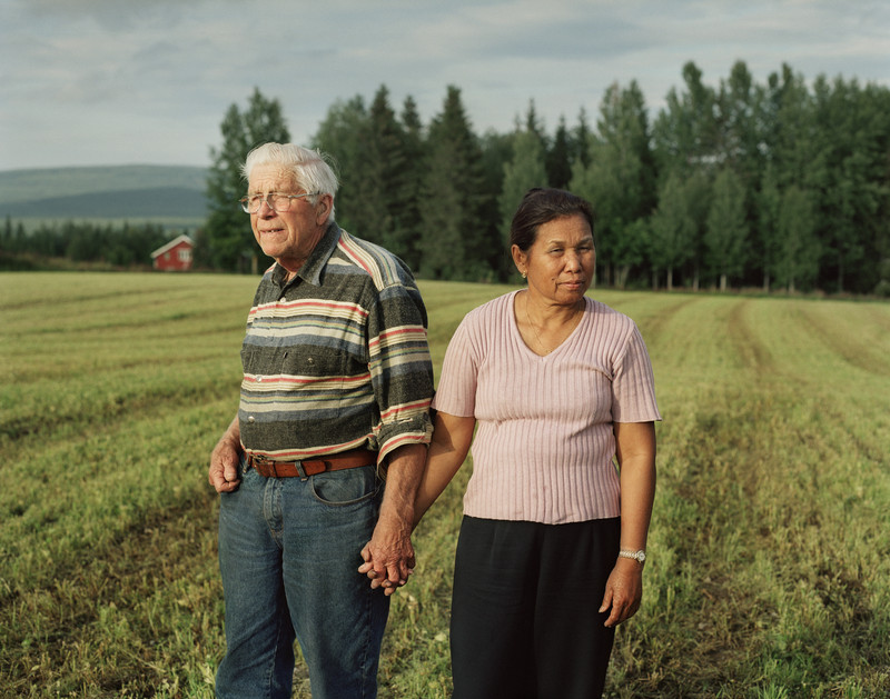 "Birger and Gi, Lögda, 2007 " From the series The Land Of Queens (2009)