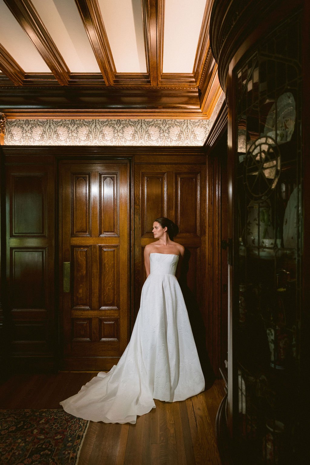 Weilu Fresolone Iris Gown