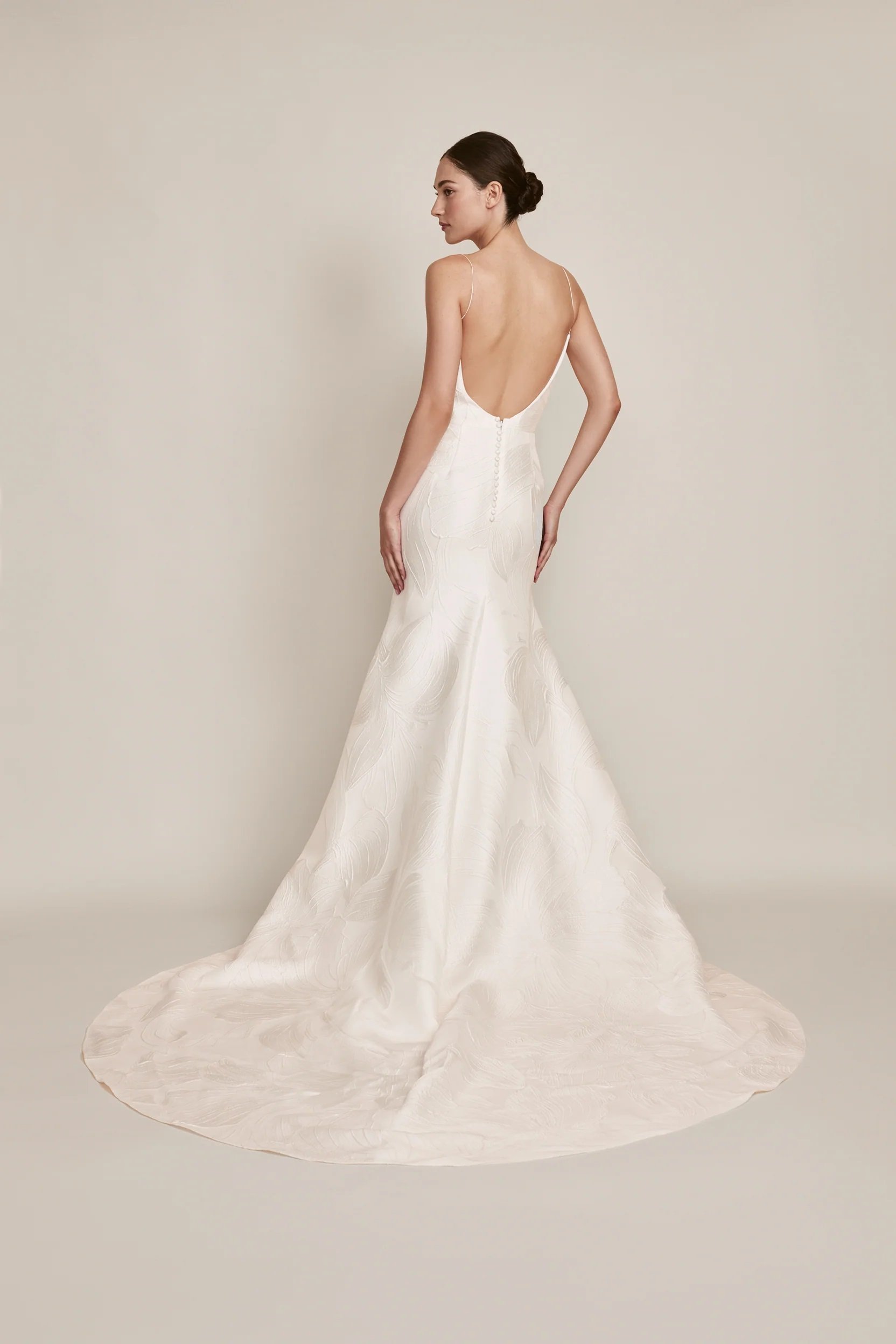 Lela Rose The Hawthorne Wedding Dress Back