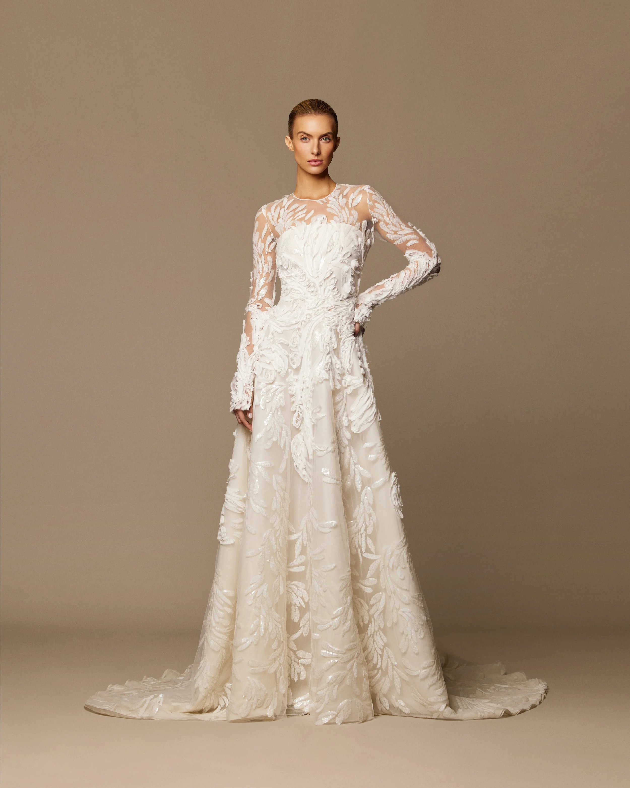 Naeem Khan Flavia Wedding Dress