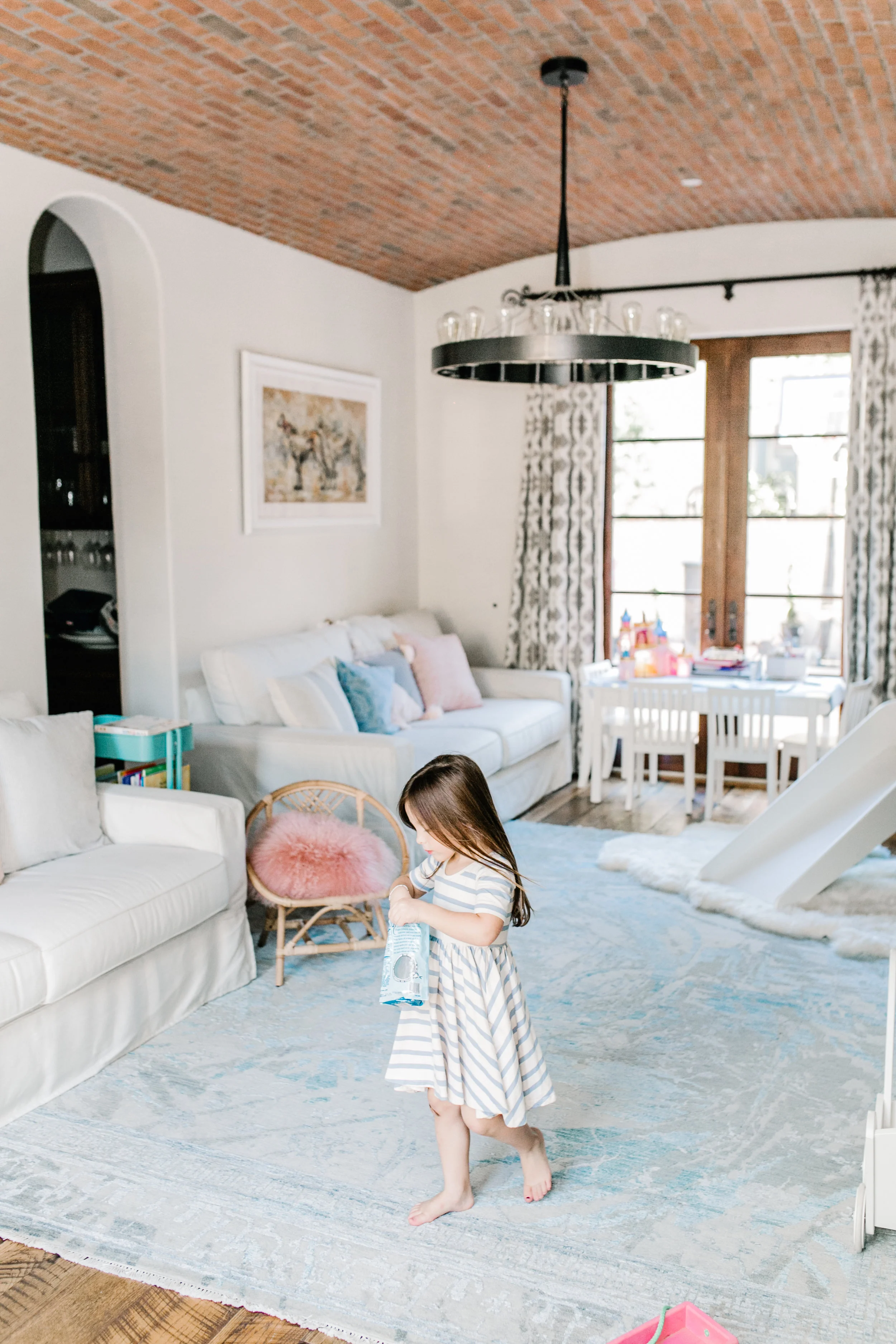 FROM FORMAL DINING TO PLAYROOM