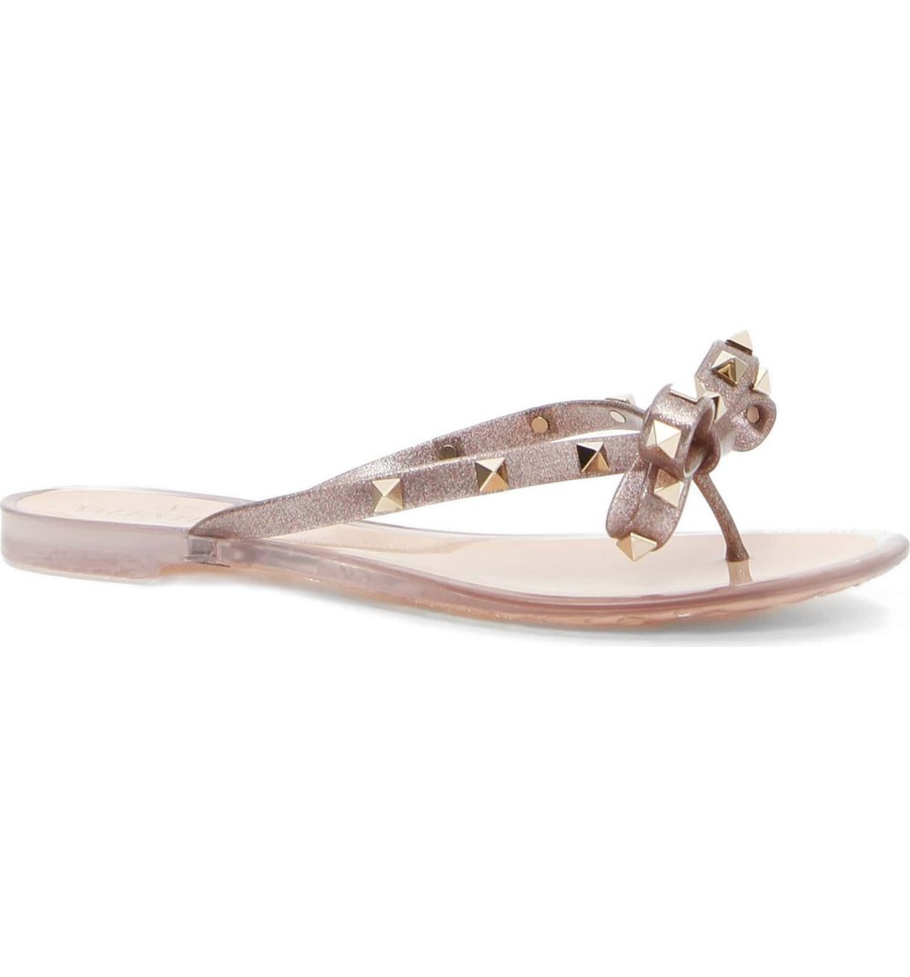 Valentino Garavani 'Rockstud' Flip Flops
