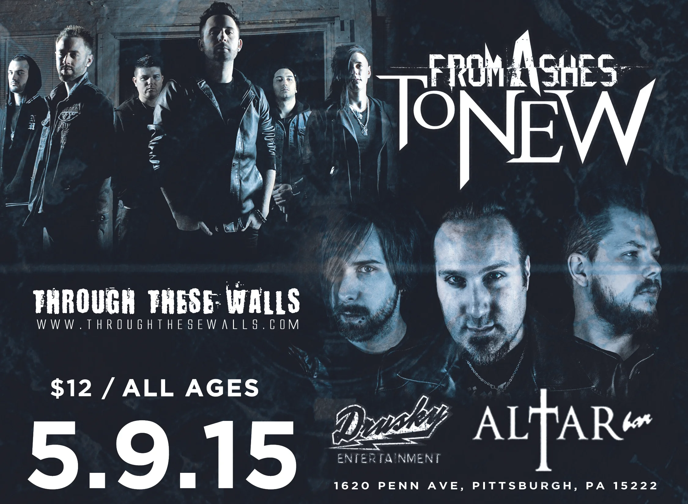 Saturday, May 9th at Altar Bar with From Ashes to New
