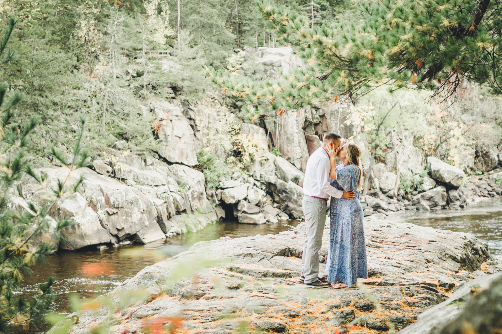 Morning Light Photography: Amanda & Nick's Taylor's Falls Engagement