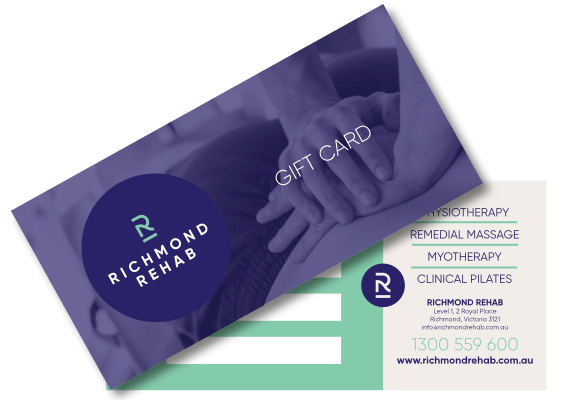 Carte-cadeau Physiothérapie, exercice et massage