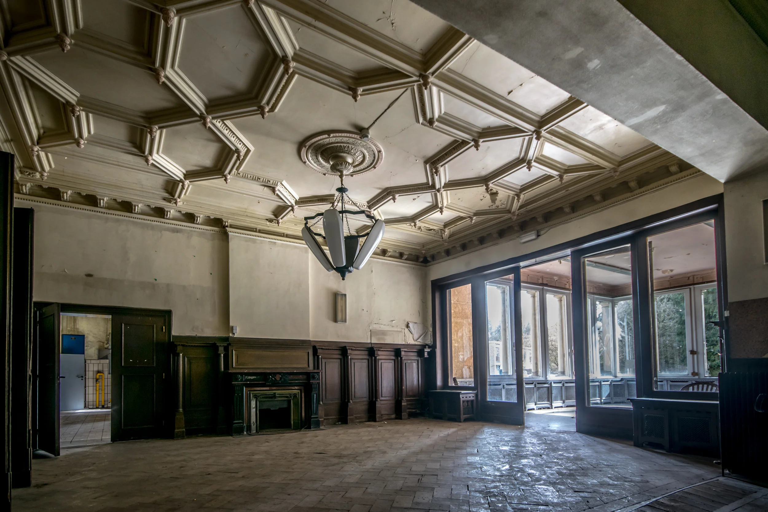 The dining room
