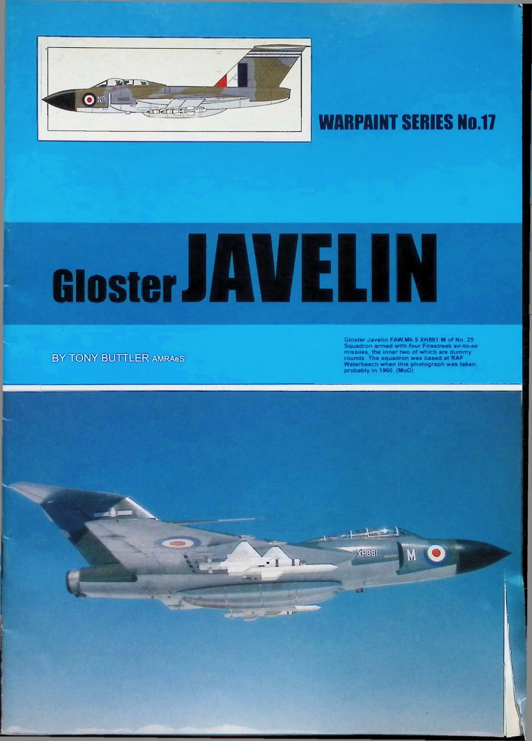 Warpaint Series 17 - Gloster Javelin (damaged)