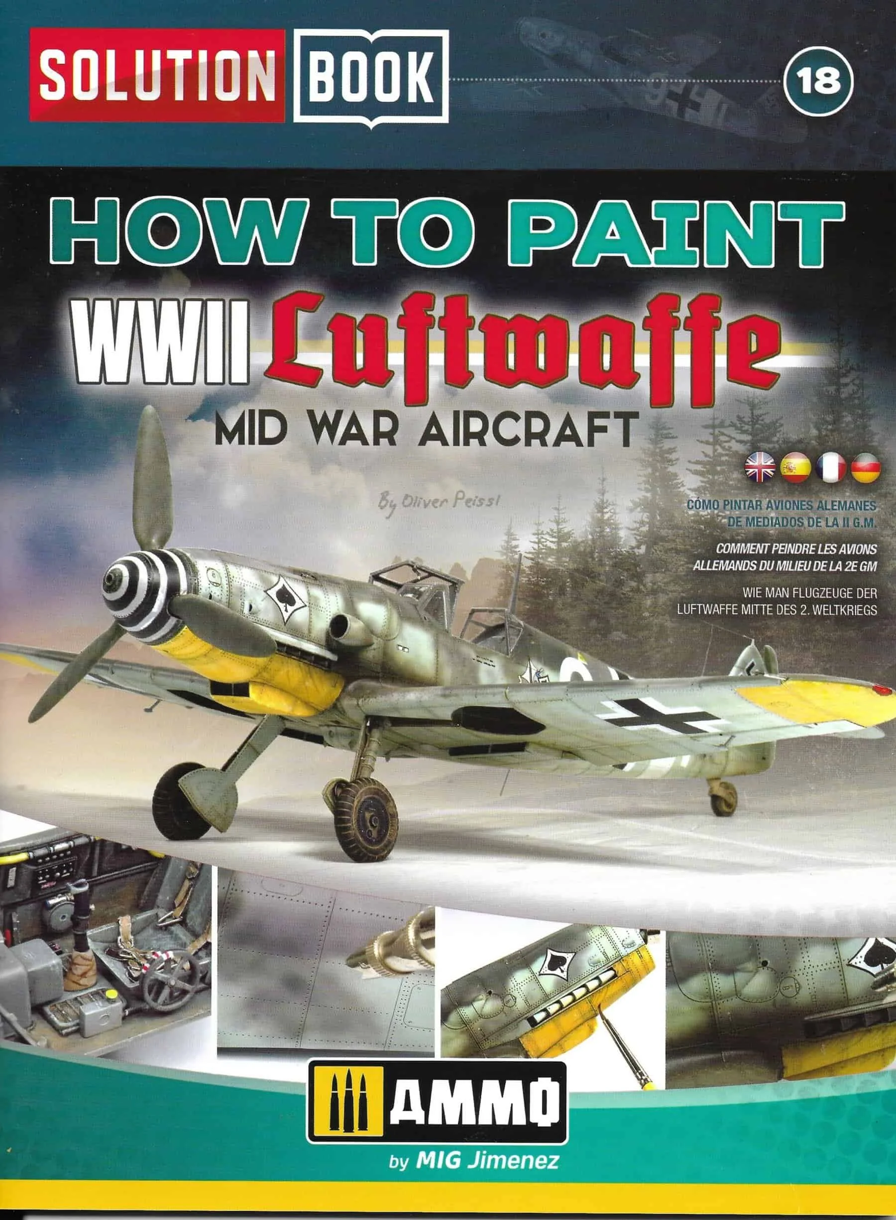 Solution Book 18. How to Paint WW2 Luftwaffe Mid War Aircraft