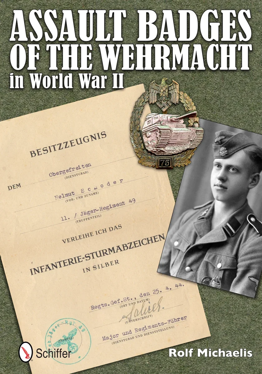 Assault Badges of the German Army in World War II (damaged)
