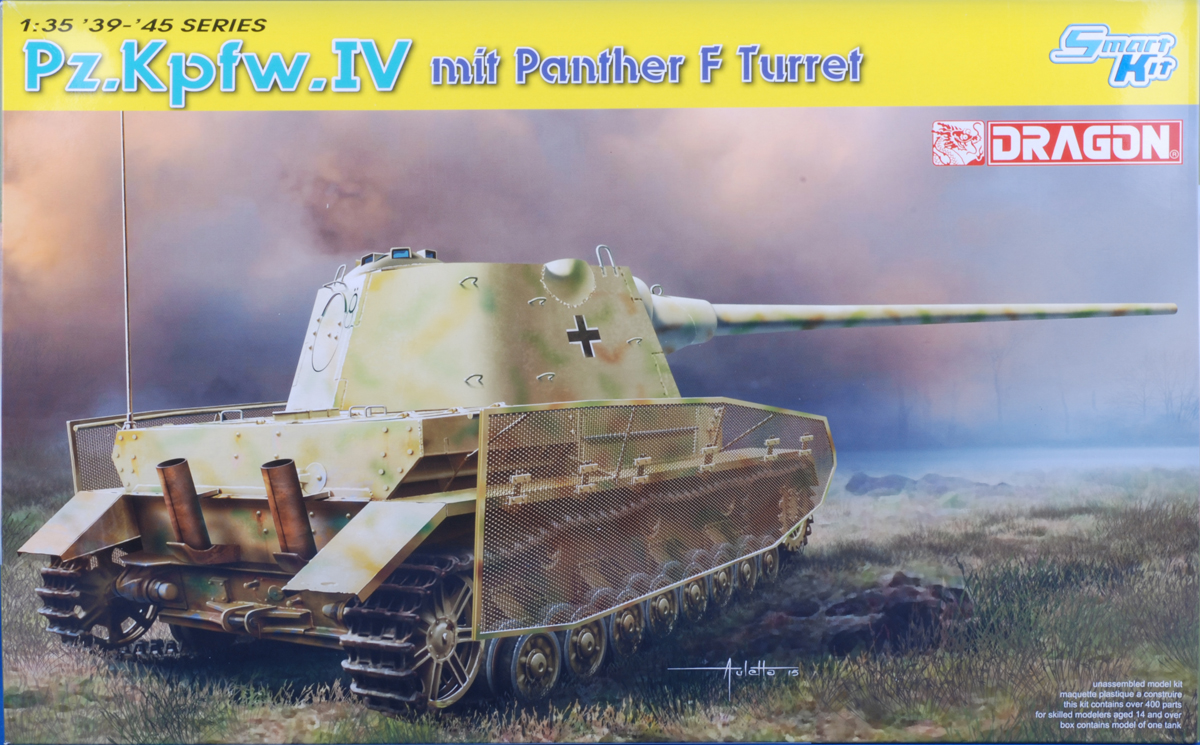 Panzer IV J with Panther F turret- Includes Thoma Schurzen