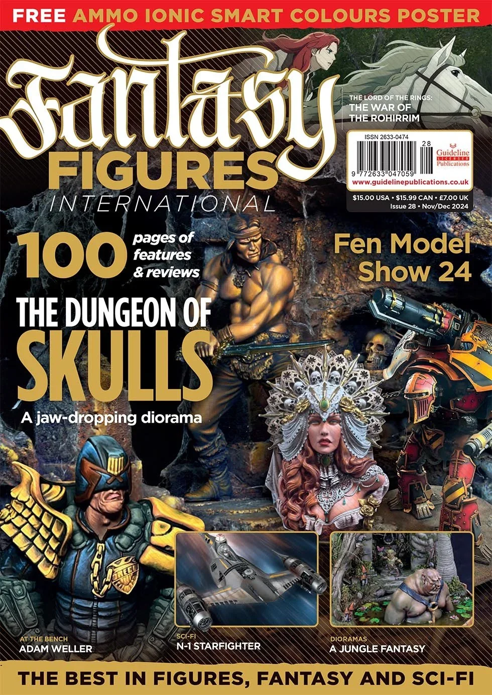Fantasy Figures International November/December 2024 Issue 28 (damaged)