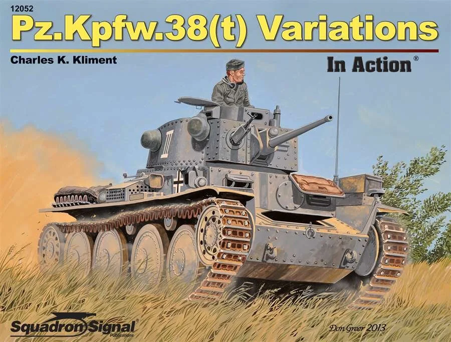 Pz.kpfw. 38(t) VARIATIONS IN ACTION SS12052