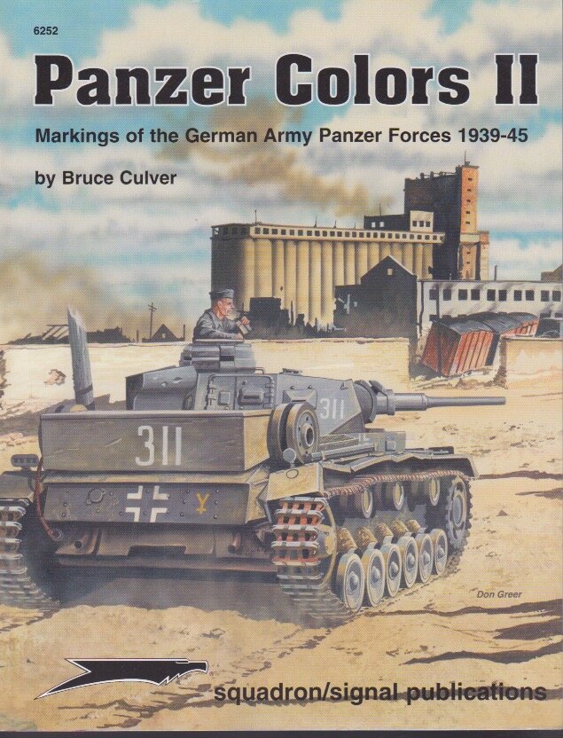 Panzer Colors, Vol. 2: Markings of the German Army Panzer Forces, 1939-45 SS6252